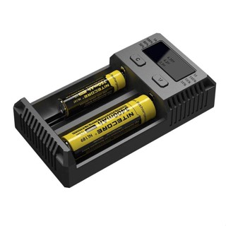 เครื่องชาร์จ NITECORE New i2 ของแท้โค้ดเช็คได้ (ไม่แถมถ่านชาร์จ) ที่ชาร์จแบตเตอรี่ สำหรับ IMR18650 16340 14500