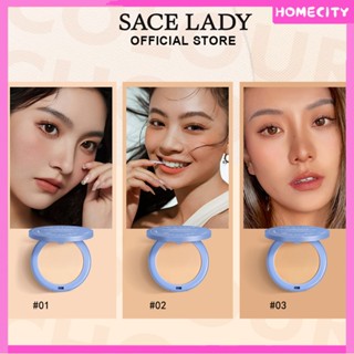 [Ready] Ready Stcok Sace Lady Silk Soft Mist Press Powder Long-last Waterproof Natural Loose Powder Smooth Texture Oil Control Cushion Cream ครีมแต่งหน้าสำหรับใบหน้า