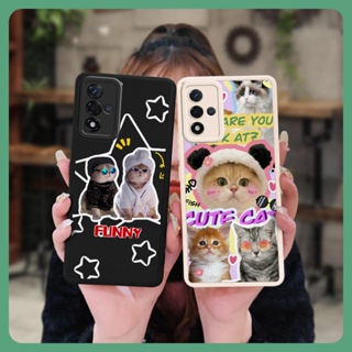 Cartoon funny Phone Case For OPPO A93S 5G Waterproof leather couple advanced protective soft shell Silica gel