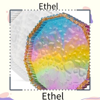 Ethel1 ถาดแม่พิมพ์ซิลิโคนเรซิ่น สีขาว 19.3*18.4*2.6 ซม. สําหรับทําเครื่องประดับ DIY