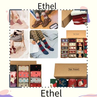 Ethel1 ถุงน่อง แบบหนา ให้ความอบอุ่น ของขวัญ สําหรับปาร์ตี้