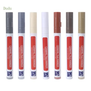 Dudu เครื่องมาร์กเกอร์เซรามิค กันน้ํา 7 สี สําหรับทําสีพื้นกระเบื้อง 1 ชิ้น