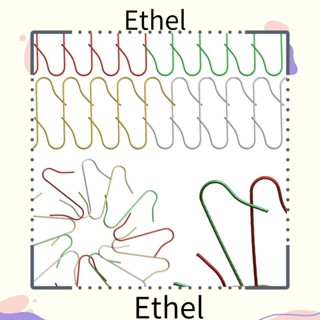 Ethel1 ตะขอแขวนตกแต่งต้นคริสต์มาส ขนาดเล็ก 10 ชิ้น