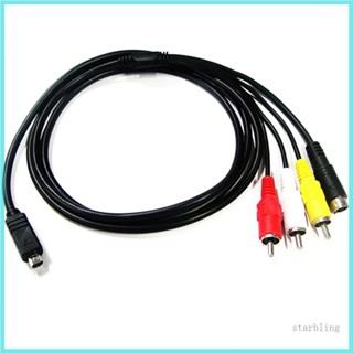 Star Versatile A V RCA to 10Pin Port VMC 15FS อะแดปเตอร์สายเคเบิ้ลเชื่อมต่อกล้องวิดีโอ และเสียง