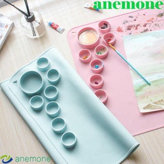 Anemone บอร์ดวาดภาพกราฟฟิตี้ ซิลิโคน ทนทาน สําหรับวาดภาพสีน้ํามัน DIY