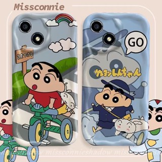 เคสโทรศัพท์มือถือแบบนิ่ม ลายการ์ตูนชินจังน่ารัก 3D สําหรับ Vivo Y36 Y35 Y15s Y21s Y20 Y17 Y16 Y02 Y15 Y30 Y21 Y11 Y50 Y91 Y12S Y91C Y12 Y15A Y20s Y22 Y33s Y31 Y95 Y51 Y12i