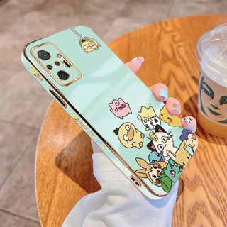 เคสโทรศัพท์มือถือแบบนิ่ม TPU กันกระแทก ลายตุ๊กตา Baokemeng หรูหรา สําหรับ Redmi Note 10S Note 10 Pro 4G 5G