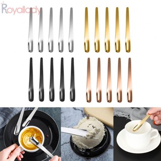 #ROYALLADY#Stainless ชุดช้อนกาแฟ เหล็ก สําหรับชา กาแฟ ไอศกรีม 5 ชิ้น