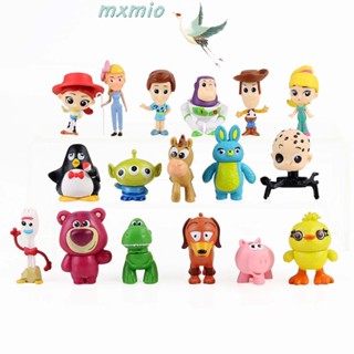 โมเดลฟิกเกอร์ PVC รูปปั้นอนิเมะ Aliens lightyear Jessie Bullseye Horse Lotso Bear Rex Dinosaur ของเล่นสําหรับเด็ก