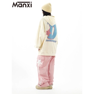 Manxi สเวตเตอร์ เสื้อกันหนาว ผู้หญิง สะดวกสบาย และทันสมัยA28J0WL