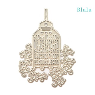 Blala Church แผ่นแม่แบบโลหะ ตัดลายนูน สําหรับตกแต่งสมุด การ์ด DIY