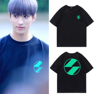 เสื้อยืดลําลอง ผ้าฝ้าย แขนสั้น คอกลม พิมพ์ลาย Kpop SEVENTEEN DK สไตล์ฮิปฮอป สําหรับผู้ชาย และผู้หญิง