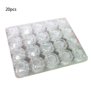 Ch*【พร้อมส่ง】กล่องอะคริลิคใส สําหรับใส่เครื่องประดับ ต่างหู แหวน งานแต่งงาน 20 ชิ้น