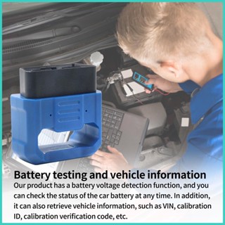 Obd2 เครื่องสแกนเนอร์วินิจฉัยรถยนต์ แบบไร้สาย M100 OBD2