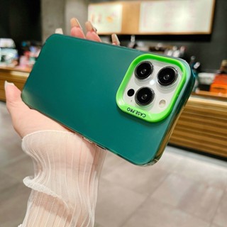 เคสไอโฟน green hills iphone Solid color hard case for iPhone xr iPhone11 14promax black cases iPhone13 13Pro 13promax 12 11promax xs xsmax xr case iPhone12promax