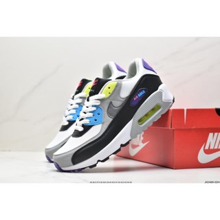 Air Max 90 DR9900-100 รองเท้ากีฬา รองเท้าวิ่ง ข้อสั้น 35 มม. Unisex