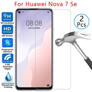 กระจกนิรภัยป้องกันหน้าจอ สําหรับ huawei nova 7 se 7se 6.5 360