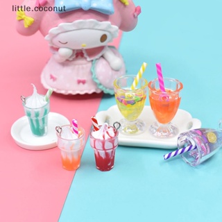 [little.coconut] แก้วน้ําผลไม้จําลอง ขนาดเล็ก 1/6 สําหรับตกแต่งบ้านตุ๊กตา 1 ชิ้น