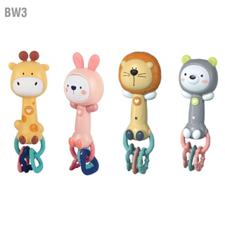 BW3 Baby Rattle Cartoon Animal Sound Light Grip Training Intelligent Sensor Grabbing for 6 months Old