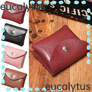 Eucalytus1 กระเป๋าสตางค์หนัง สองชั้น ใส่บัตร เหรียญได้