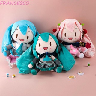 Francesco ตุ๊กตานุ่ม รูปการ์ตูน Hatsune Miku ขนาด 32 ซม. ของขวัญวันเกิด สําหรับตกแต่งบ้าน