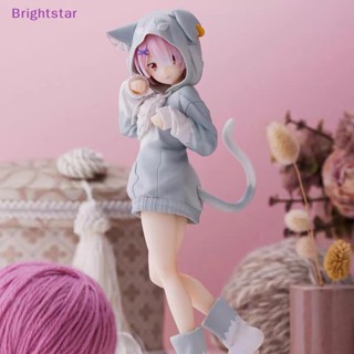 Brightstar ใหม่ โมเดลฟิกเกอร์ อนิเมะ From Zero-Starg Life in Another World Emilia Rem Ram Puck ขนาด 20 ซม. ของเล่นสําหรับเด็ก