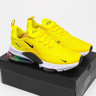 Nk Air Max Zoom 950 รองเท้าวิ่งลําลอง ขนาดใหญ่ สีเหลือง สีดํา สําหรับผู้ชาย และผู้หญิง