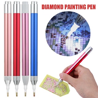 New Diamond Painting Tool Point Drill Stylus Pen With LED Light Embroidery DIY