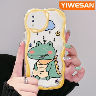 เคสโทรศัพท์มือถือ ซิลิโคนนุ่ม ใส กันกระแทก ลายการ์ตูนจระเข้น้อย สําหรับ VIVO Y93 Y93s Y91 Y91i Y95