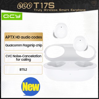 T17s True Wireless Earphones Qualcomm BT5.2 Headphones AptX Adaptive Four-Mic&amp;CVC8.0 Noise Reduction 380mAh Battery