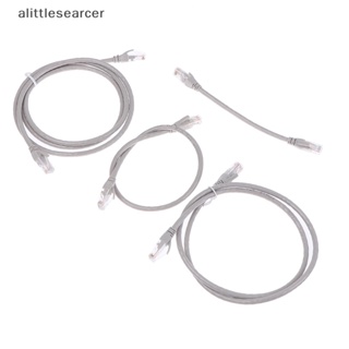 Alittlesearcer CAT6E สายเคเบิลเครือข่ายอีเธอร์เน็ต ตัวผู้ เป็นตัวผู้ RJ45 LAN 0.2 ม.-1.5 ม. EN