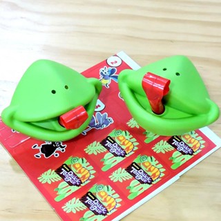  การ์ดเกมส์ Tic Tac Tongue Be Quick To Lick Frog สําหรับเด็ก