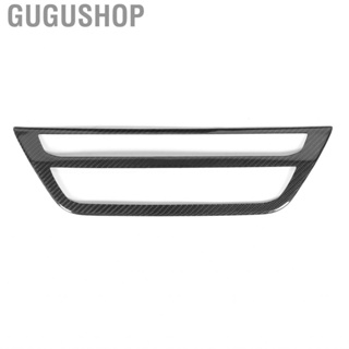 Gugushop Console Panel Trim Cover  Dry Carbon Fiber for 5 series G30 17‑20 M5 F90 Car Modification