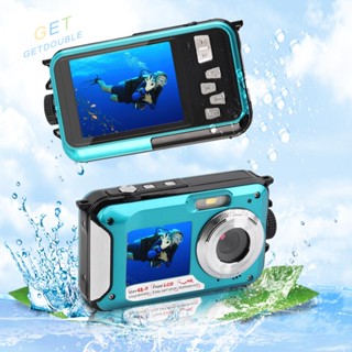 [Getdouble.th] กล้องบันทึกวิดีโอ UHD 48MP 1080P 4K 30FPS กันน้ํา สําหรับวันหยุด