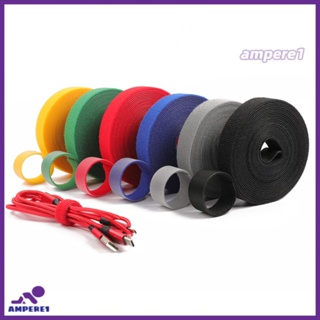12mm Wide Cable Manager Usb Cable Winder Management Nylon Free Cut Cable Ties Mouse Headset Wired Cable Ties - AME1