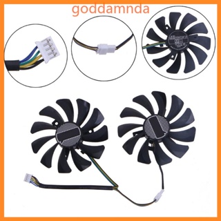 Godd พัดลมระบายความร้อนการ์ดจอ HA9010H12F-Z VGA 4Pin 12V สําหรับ Inno3D GTX 2 ชิ้น