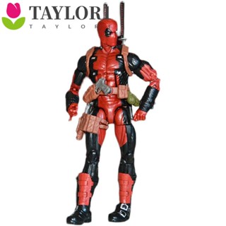 Taylor1 โมเดลฟิกเกอร์ PVC รูป DeadPool Marvel Legends Marvel X-MAN DeadPool Joint Death Attendant ของเล่นสําหรับเด็ก