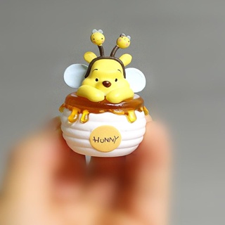 [BTF] ตุ๊กตาฟิกเกอร์ Winnie the Pooh Honey Pot ของเล่นสําหรับเด็ก W0OM