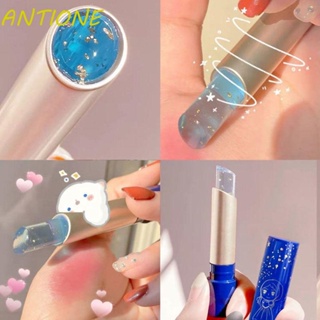 Antione ลิปกลอส เปลี่ยนสีตามอุณหภูมิ กันน้ํา ให้ความชุ่มชื้น ฟอยล์สีทองใส เจ้าหญิงตัวน้อย ลิปกลอสผู้หญิง