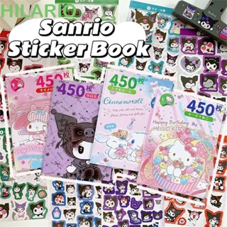 Hilario สติกเกอร์กระดาษ ลายการ์ตูน Guka Cinnamoroll น่ารัก สไตล์ญี่ปุ่น สําหรับตกแต่งสมุด DIY 450 ชิ้น