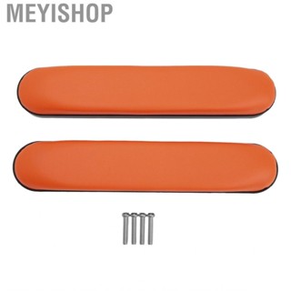 Meyishop Padded Armrests  Arm Pads PU Leather Easy To Install Firmly Attached for Wheelchair