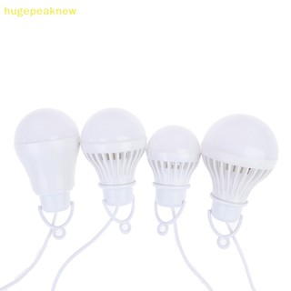 Hugepeaknew หลอดไฟ LED 5V 3W-12W USB แบบพกพา สําหรับตั้งแคมป์ เดินป่า เต็นท์ เดินทาง ใช้งานได้ดี