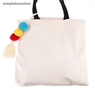 [simplehomeline] โบฮีเมียน ที่มีสีสัน ปอมปอม พวงกุญแจ น่ารัก พู่ เชือกเส้นเล็ก พวงกุญแจ กระเป๋าถือ จี้ ผู้หญิง เอว กระเป๋าสตางค์ พวงกุญแจ เครื่องประดับ ใหม่ พร้อมส่ง