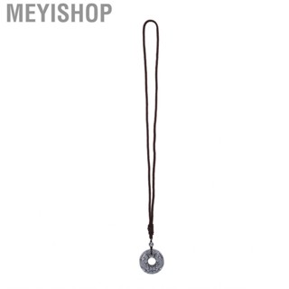 Meyishop Terahertz Pendant Necklace Power Stone Pattern