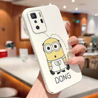 เคสโทรศัพท์มือถือแบบแข็ง กันรอยกล้อง ลายการ์ตูนมินเนี่ยนน่ารัก สําหรับ Xiaomi Poco M3 Pro M5 X4 GT Redmi K30 K40 Pro Note 9T 10 11 11s