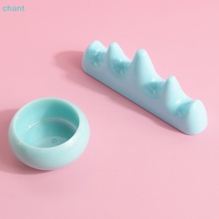 (chant) อุปกรณ์แปรงพลาสติก สําหรับใช้ในการทําความสะอาดเล็บเจล UV