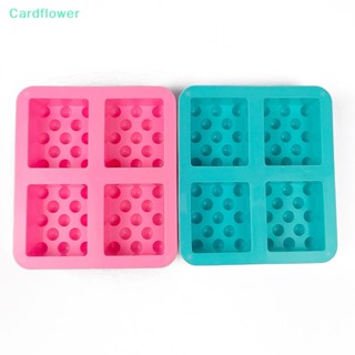 &lt;Cardflower&gt; แม่พิมพ์ซิลิโคนเรซิ่น ทรงสี่เหลี่ยมผืนผ้า 3D สําหรับทําสบู่ DIY