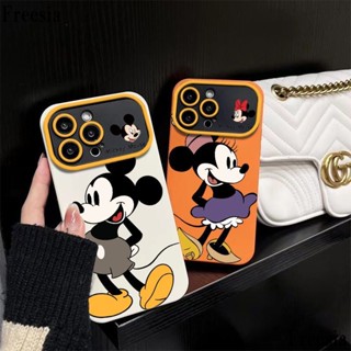 เคสมือถือ แบบนิ่ม ลายมิกกี้เมาส์ สําหรับ Apple 14 Pro Max Iphone 13 Pro 12 11 7p 7NIN