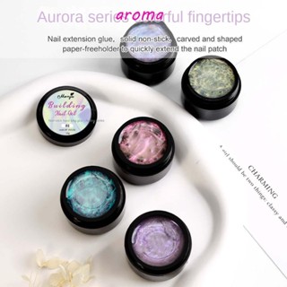 Aroma ยาทาเล็บเจล แบบกึ่งถาวร แฟชั่น สําหรับตกแต่งเล็บ