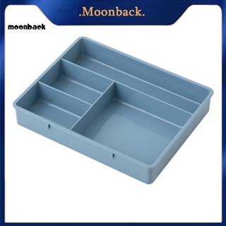 &lt;moonback&gt; กล่องลิ้นชักเก็บของ 4 ช่อง ประหยัดพื้นที่ สําหรับเก็บเครื่องประดับ เครื่องสําอาง